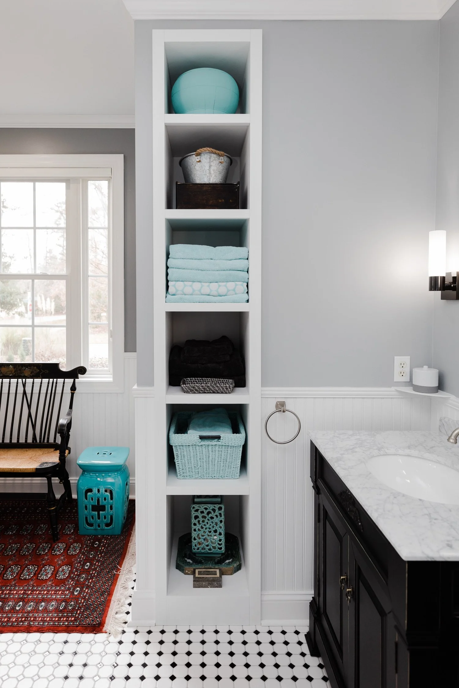 View 10 of the completed bathroom remodel in Greensprings West Williamsburg Virginia