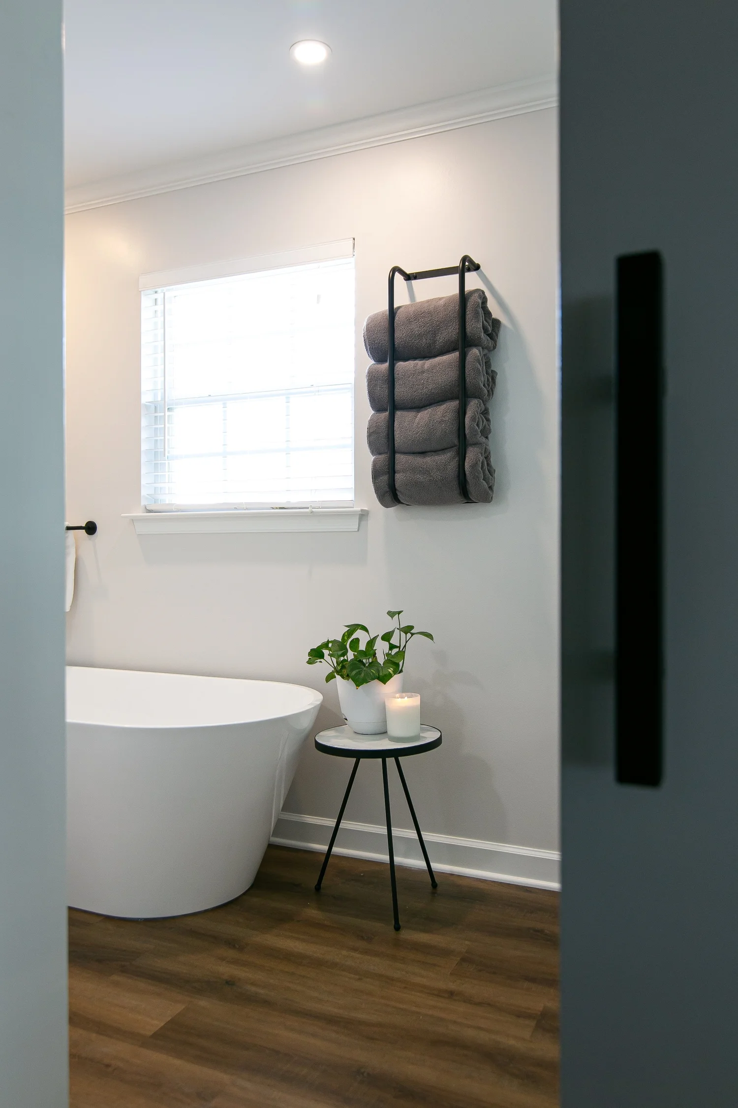 View 8 of the completed bathroom remodel in Scotts Pond Williamsburg Virginia
