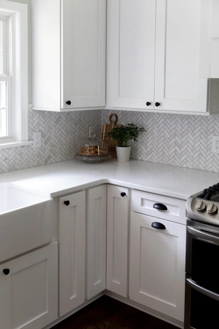 View 12 of the completed kitchen remodel in Poquoson Virginia