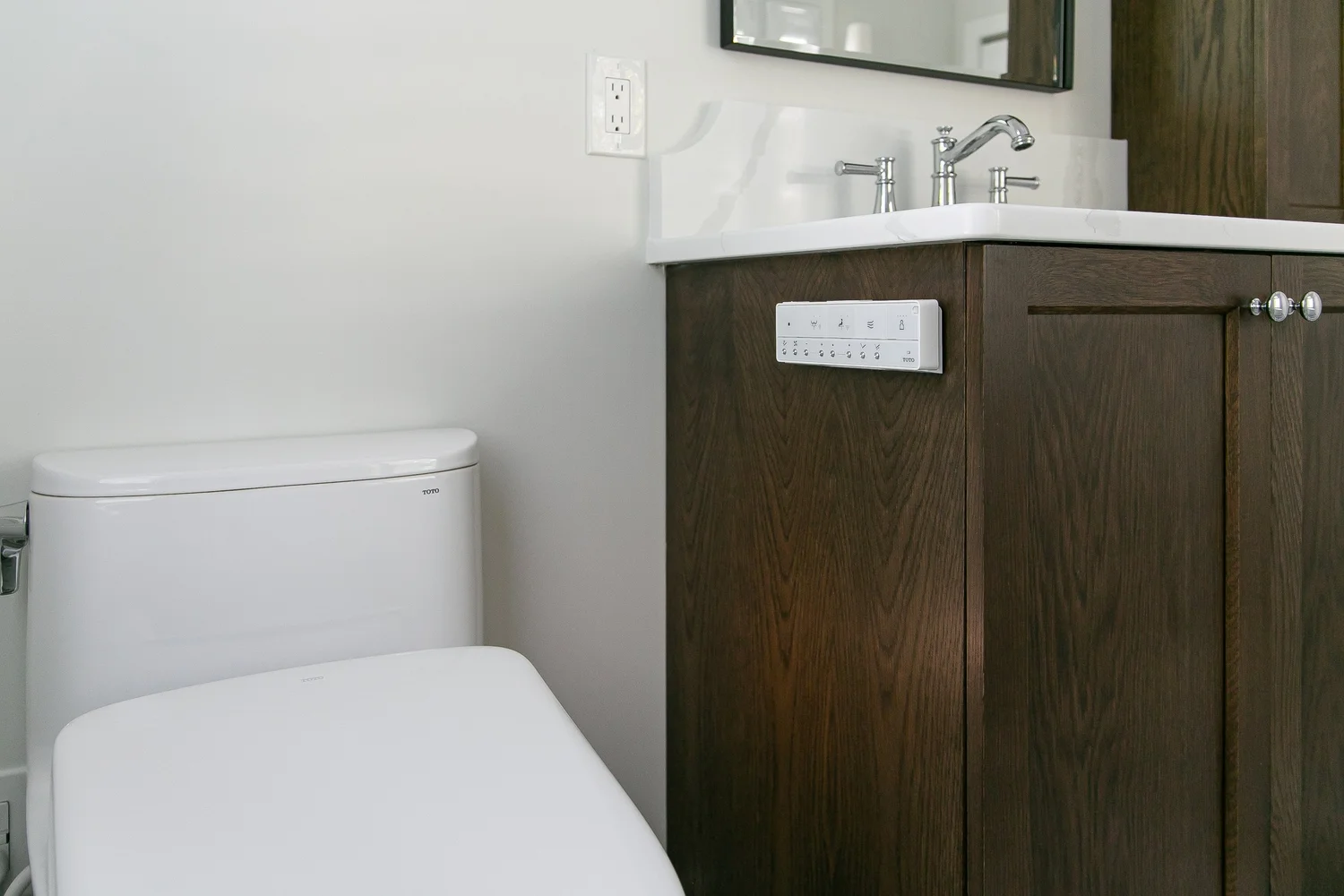 View 12 of the completed bathroom remodel in Ford’s Colony Williamsburg Virginia