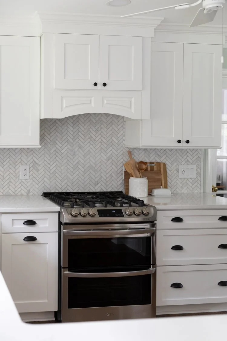 View 7 of the completed kitchen remodel in Poquoson Virginia