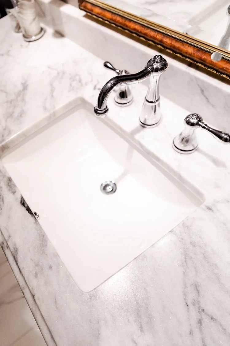 View 6 of the completed bathroom remodel in Fyfe Court Williamsburg Virginia