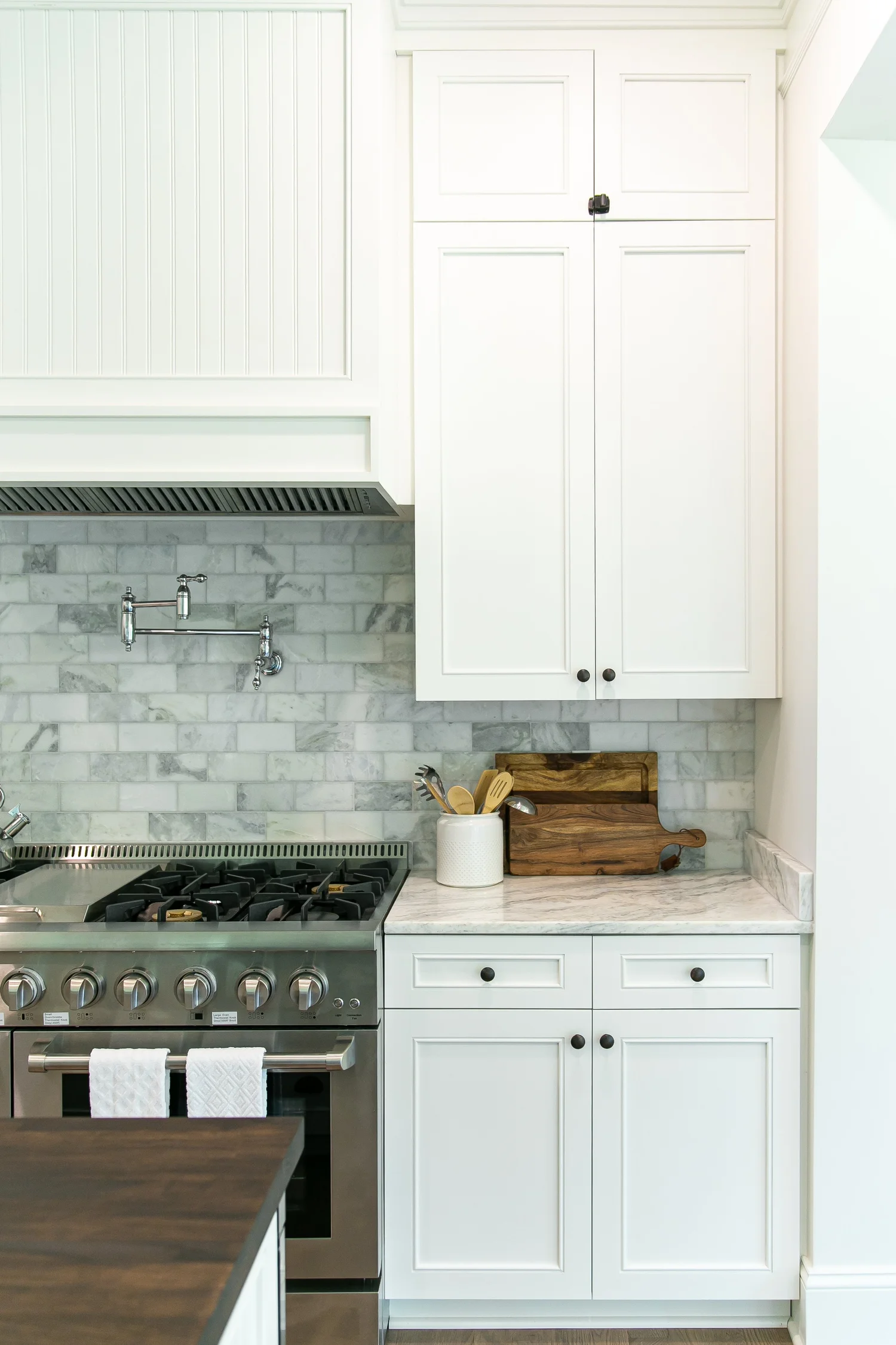 View 12 of the completed kitchen remodel in Charles City