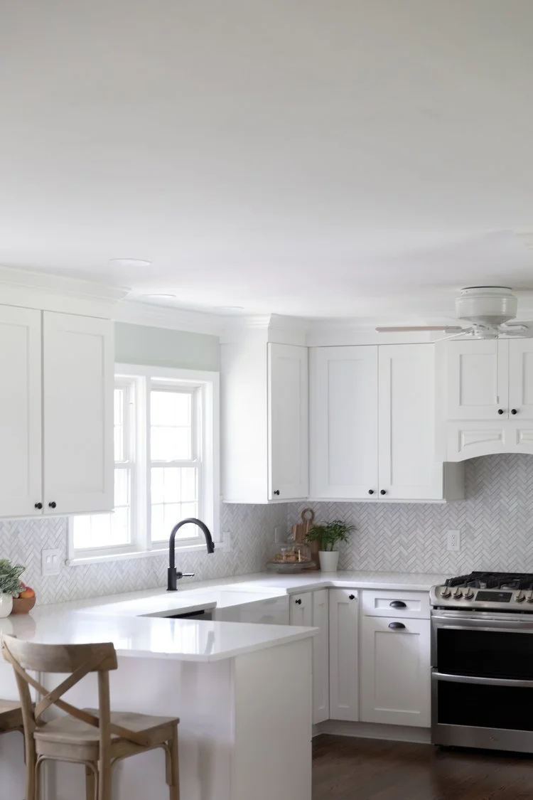 View 5 of the completed kitchen remodel in Poquoson Virginia