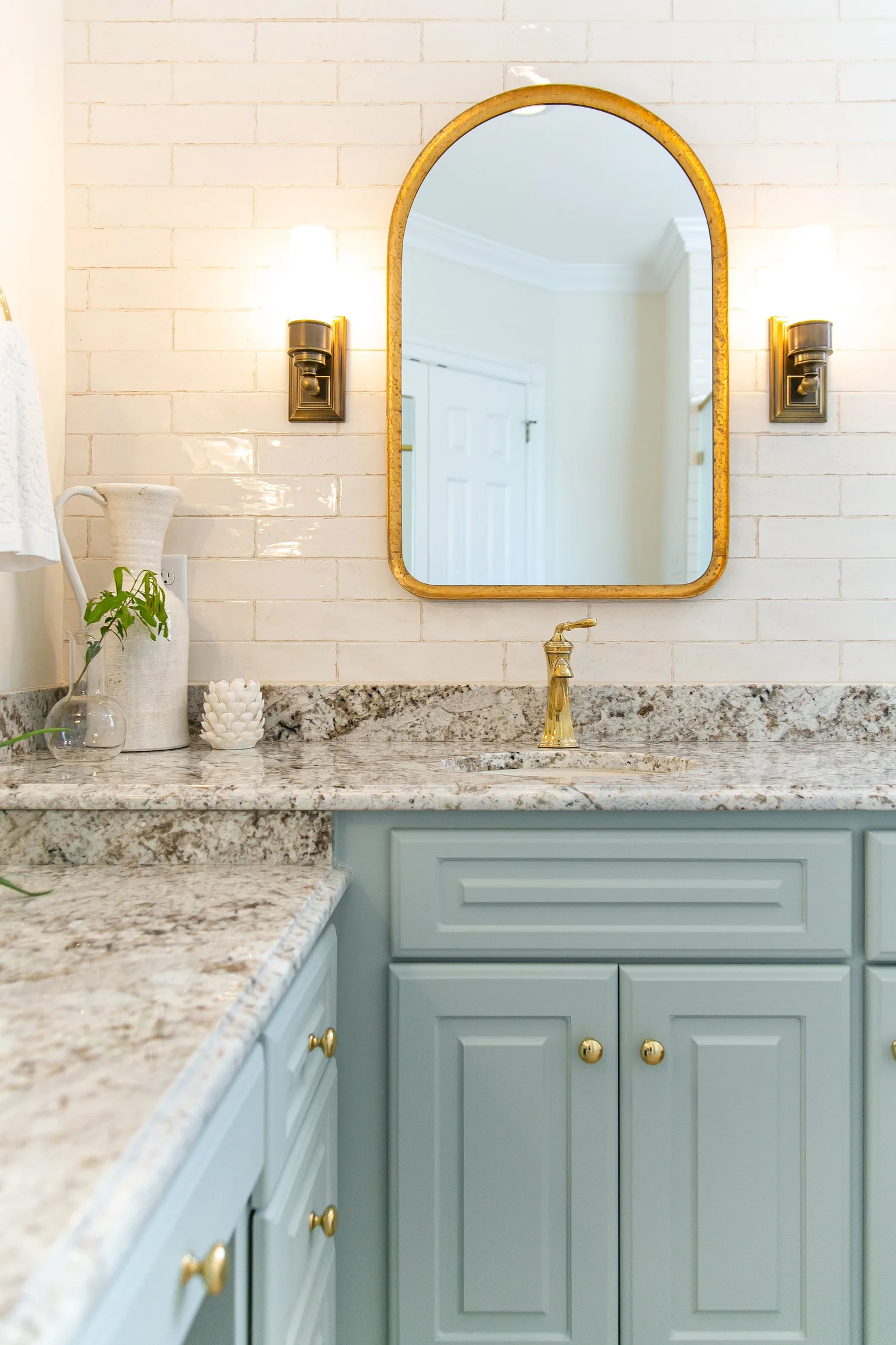 View 6 of the completed bathroom remodel in Ford’s Colony Williamsburg Virginia