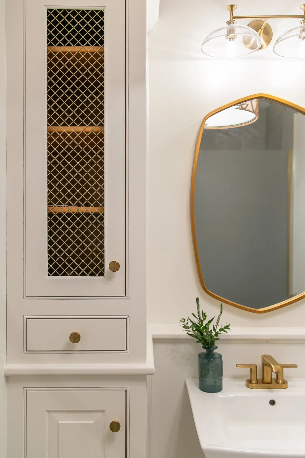 View 10 of the completed bathroom remodel in Ford’s Colony Williamsburg Virginia