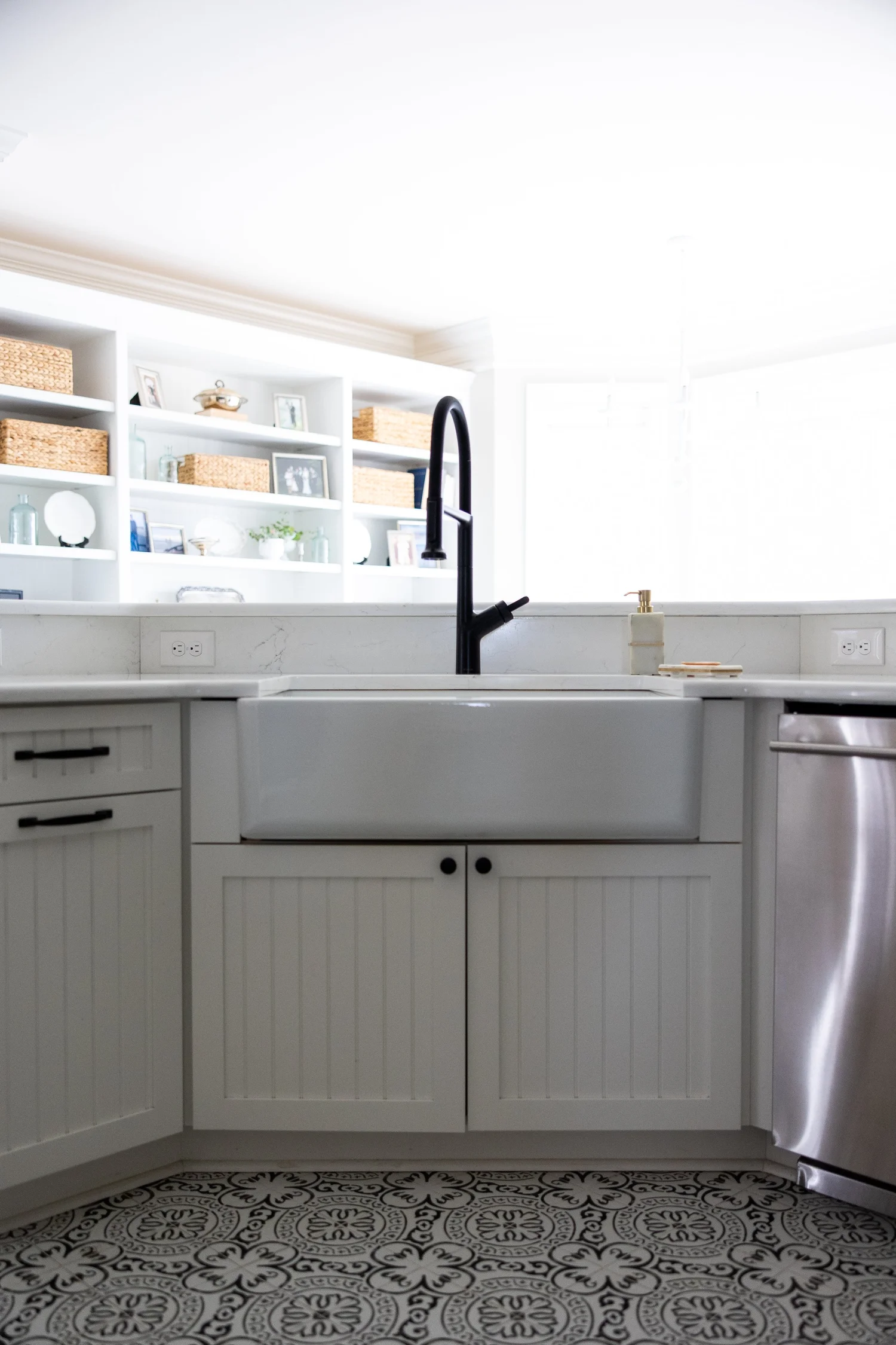 View 12 of the completed kitchen remodel in Toano Virginia