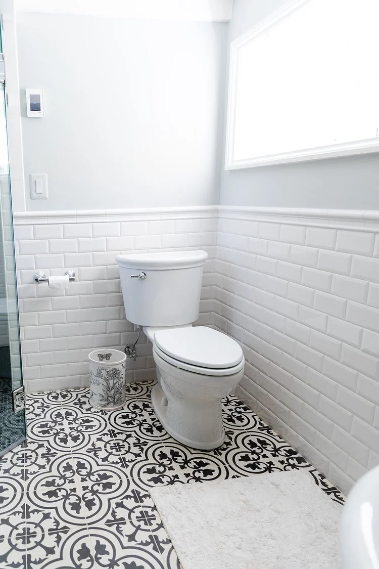 View 6 of the completed bathroom remodel in Pleasant Point Surry Virginia