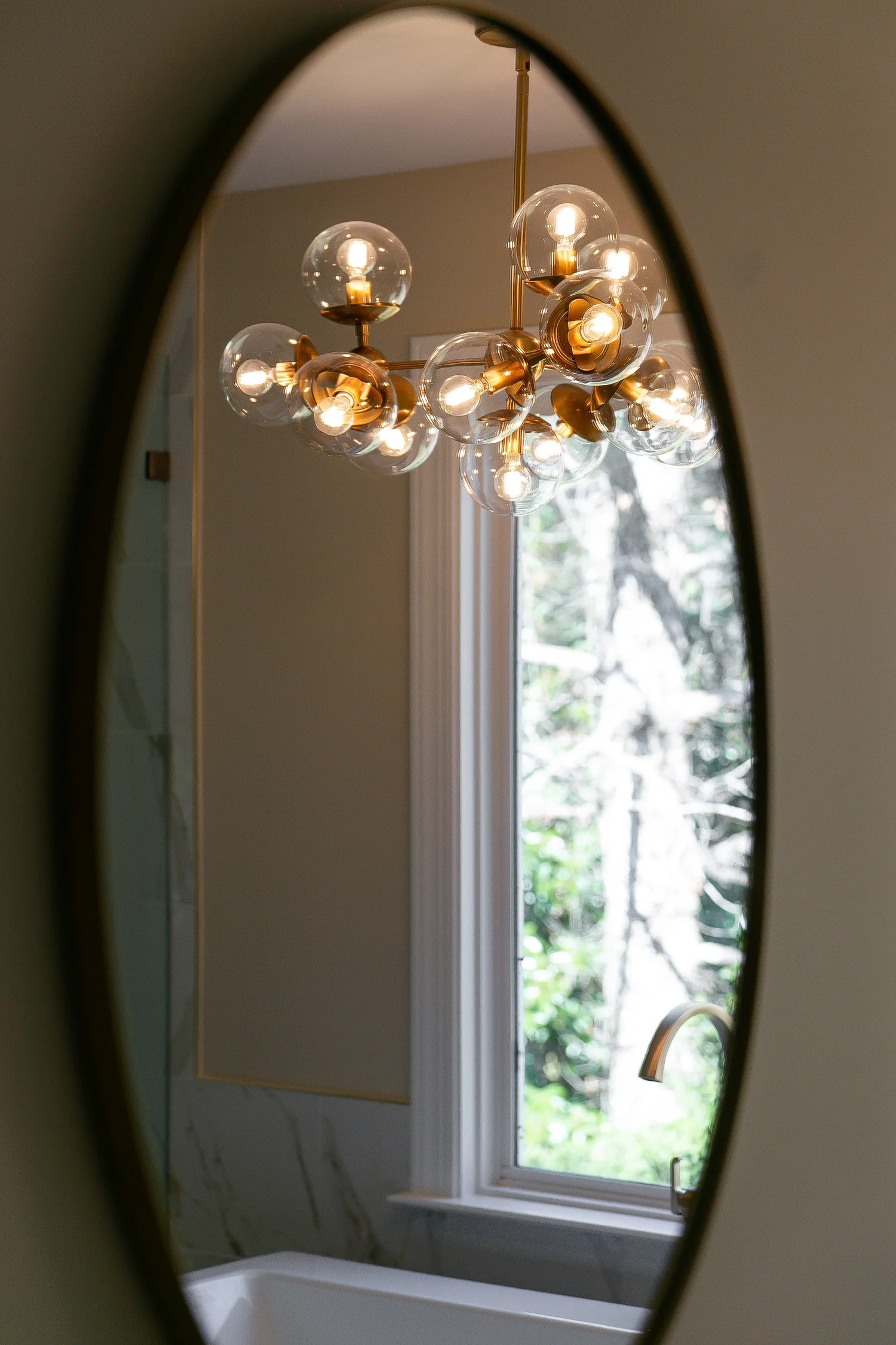View 10 of the completed bathroom remodel in Windsor Forest Williamsburg Virginia