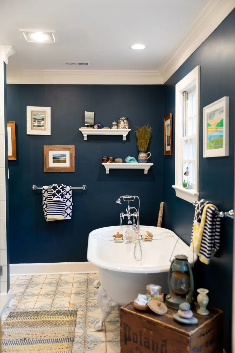 View 10 of the completed bathroom remodel in Queenslake Williamsburg Virginia