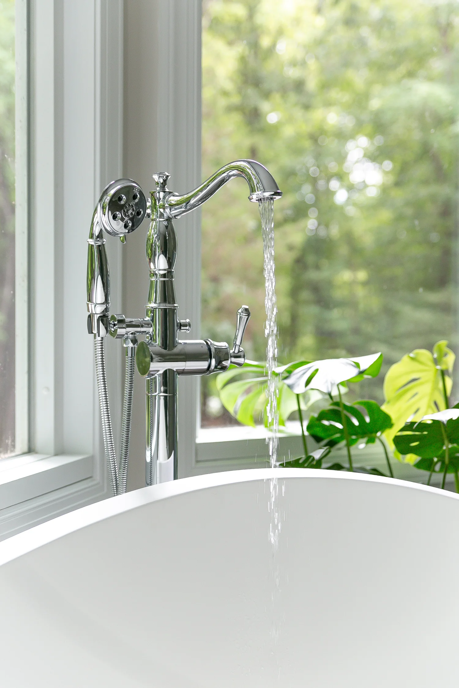 View 10 of the completed bathroom remodel in Toano Virginia