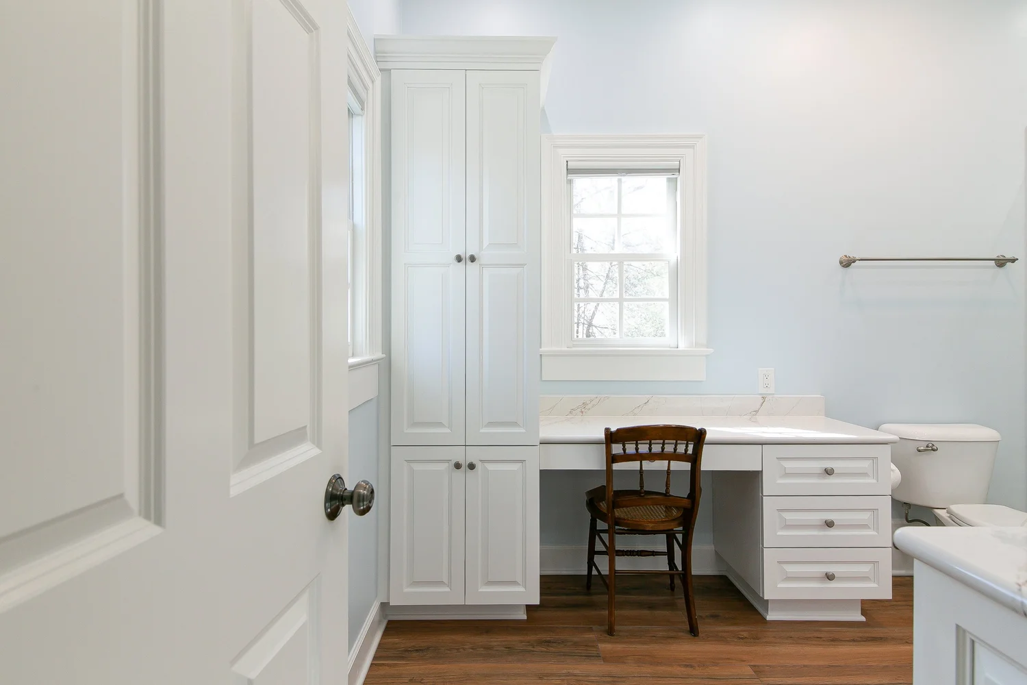 View 6 of the completed bathroom remodel in The Cove Williamsburg Virginia