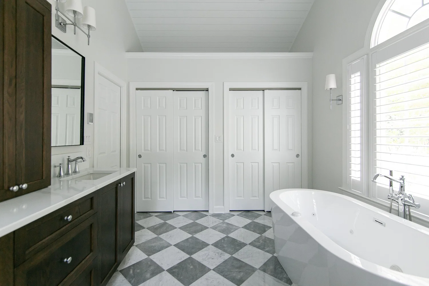 View 7 of the completed bathroom remodel in Ford’s Colony Williamsburg Virginia