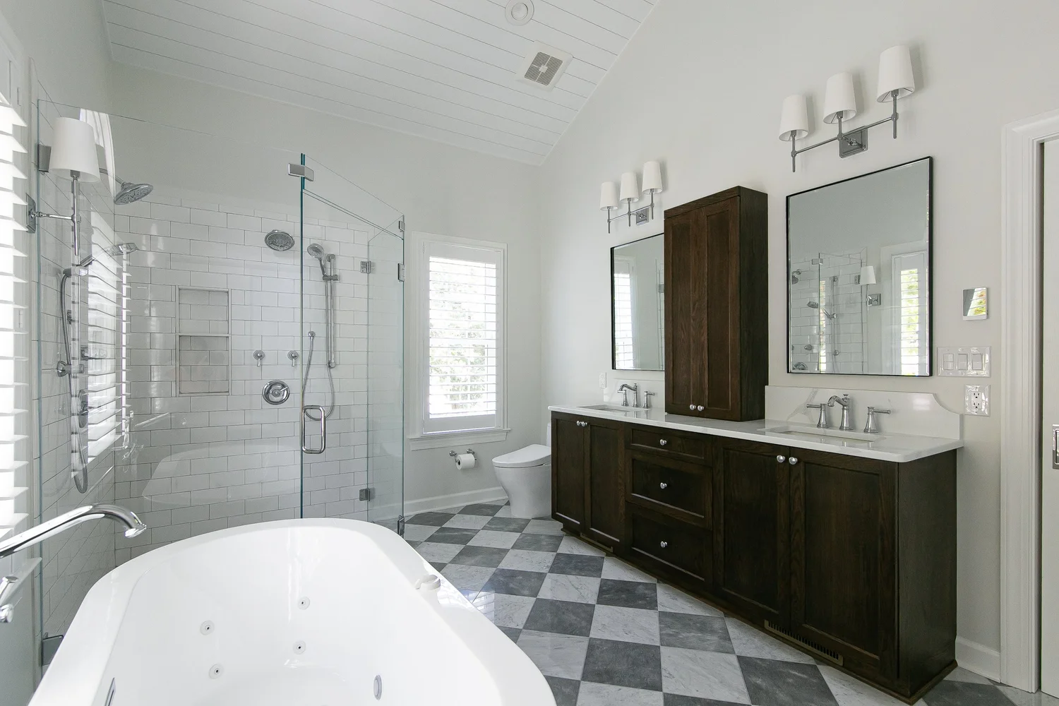 Completed bathroom remodel in Ford’s Colony Williamsburg Virginia