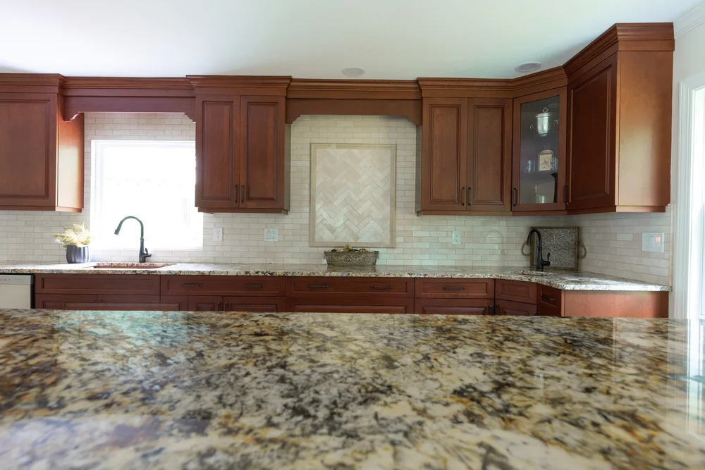 Completed kitchen remodel in Fenton Mill Williamsburg Virginia