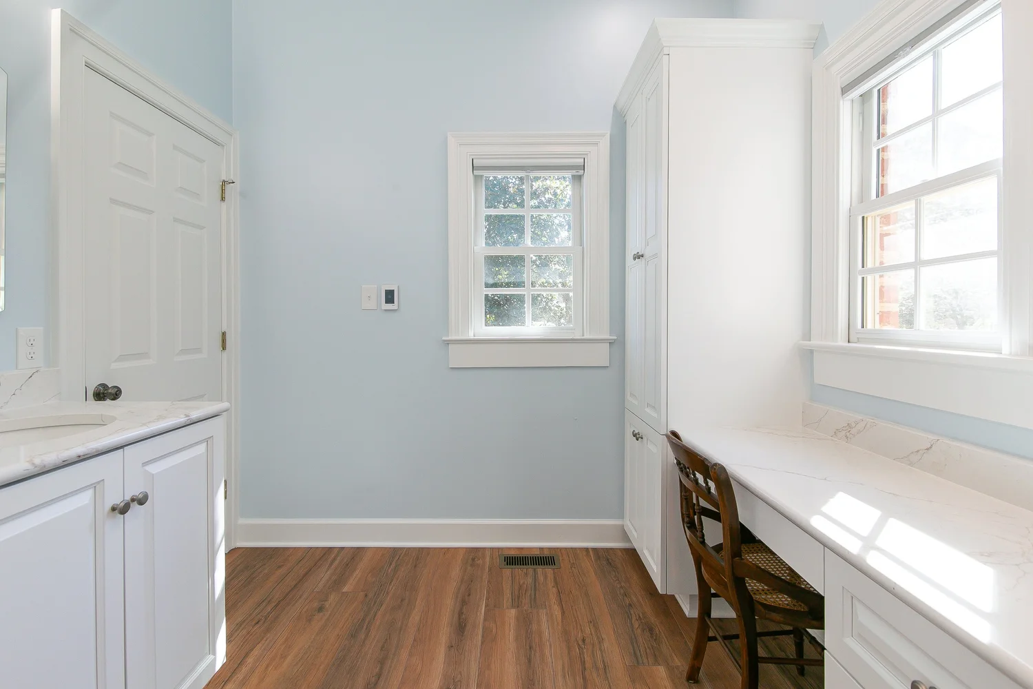 View 8 of the completed bathroom remodel in The Cove Williamsburg Virginia