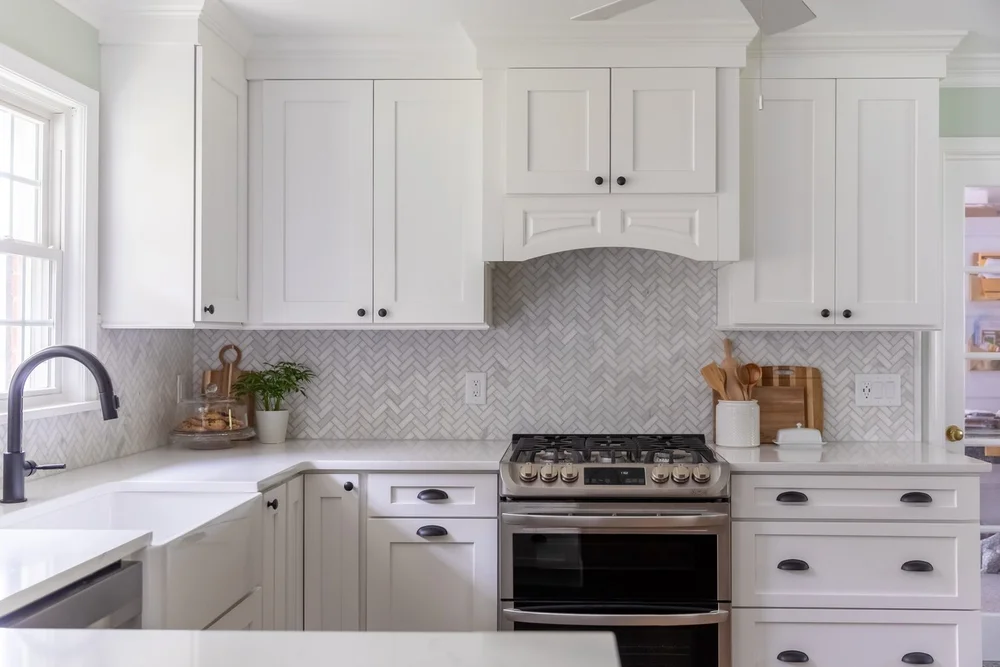 Completed kitchen remodel in Poquoson Virginia