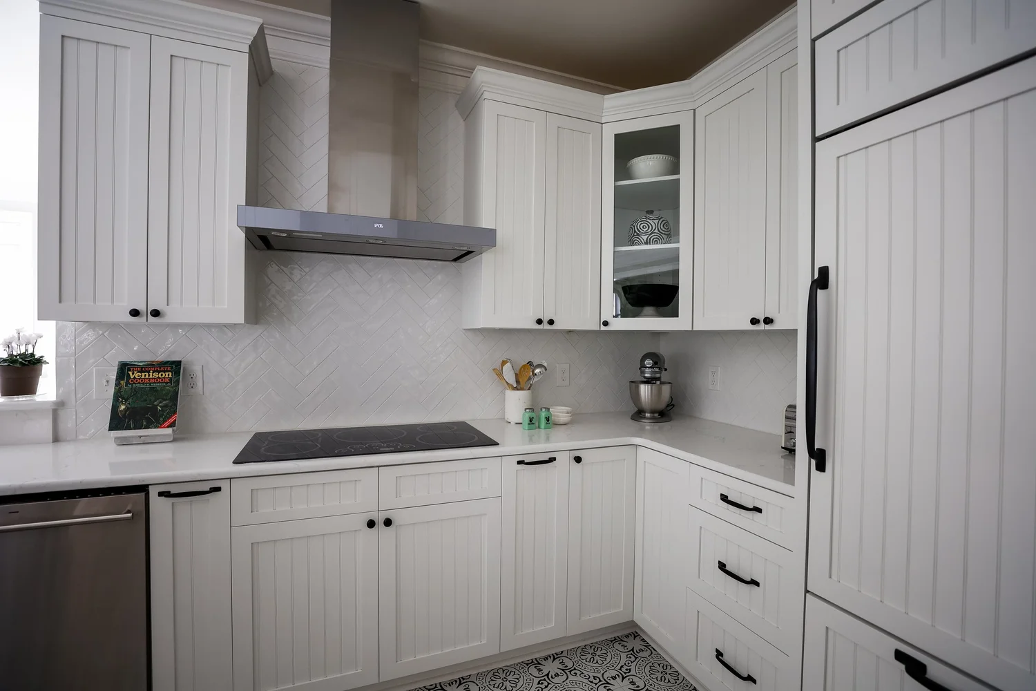 View 10 of the completed kitchen remodel in Toano Virginia
