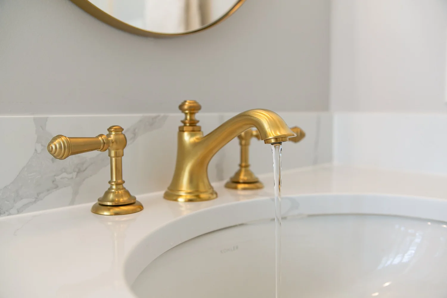 View 10 of the completed bathroom remodel in Kiln Creek Yorktown Virginia