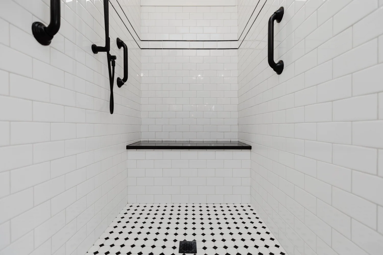 View 6 of the completed bathroom remodel in Greensprings West Williamsburg Virginia