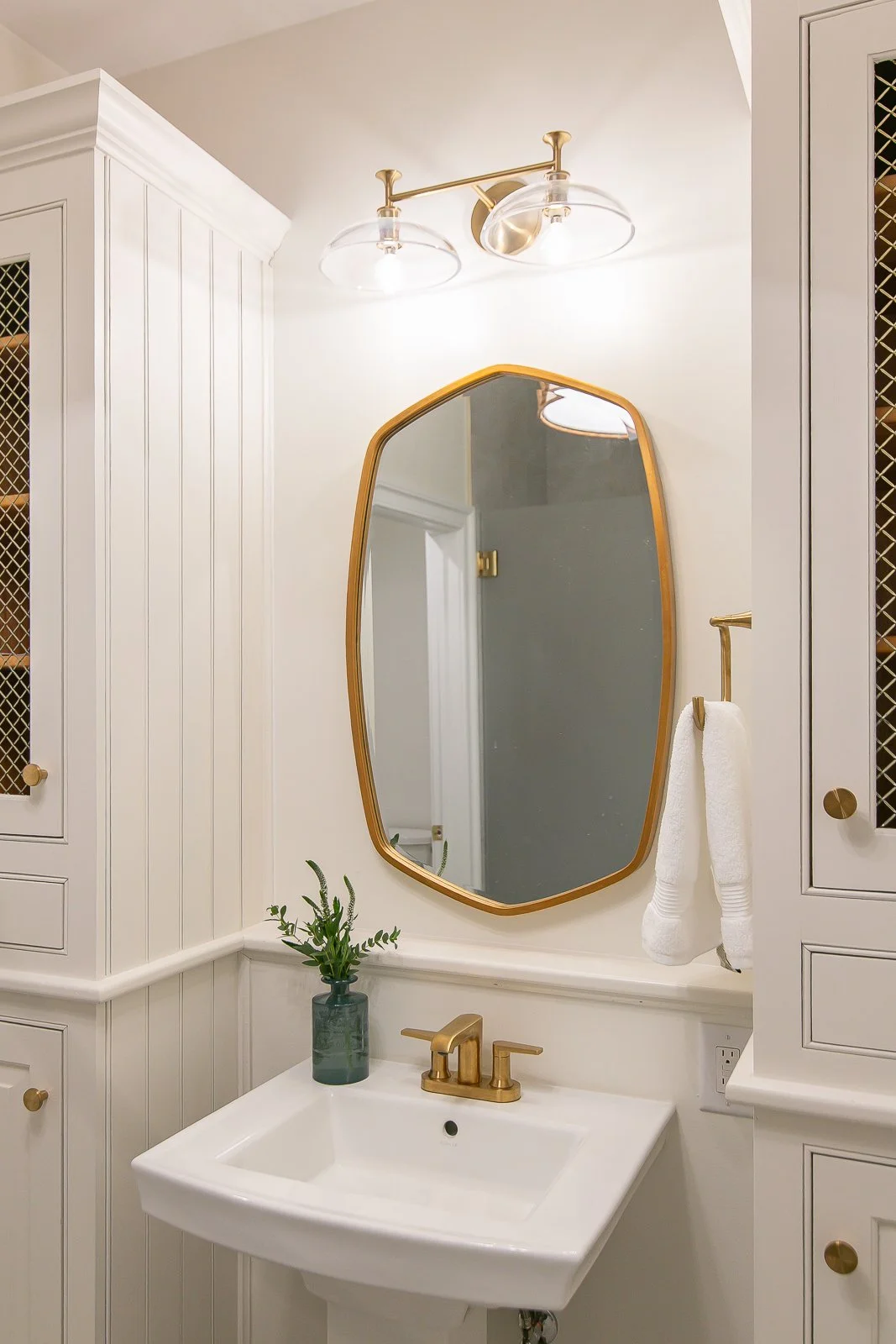 View 15 of the completed bathroom remodel in Ford’s Colony Williamsburg Virginia