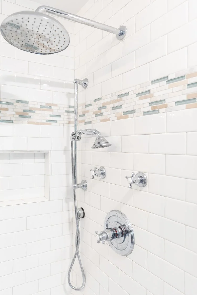 View 11 of the completed bathroom remodel in Queenslake Williamsburg Virginia