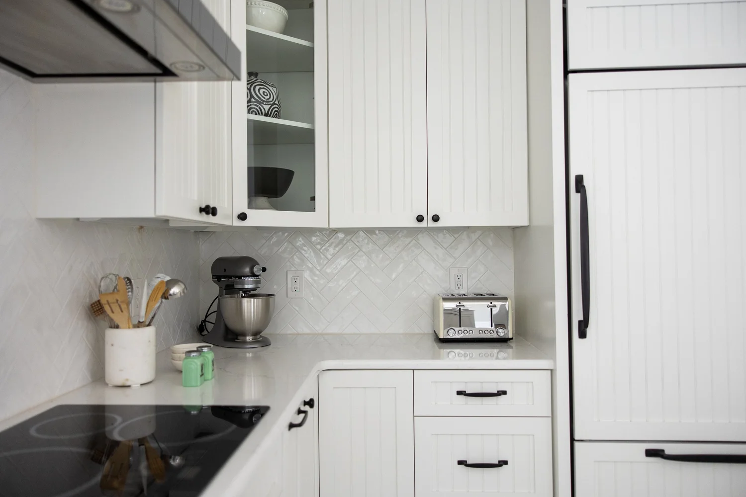 View 15 of the completed kitchen remodel in Toano Virginia