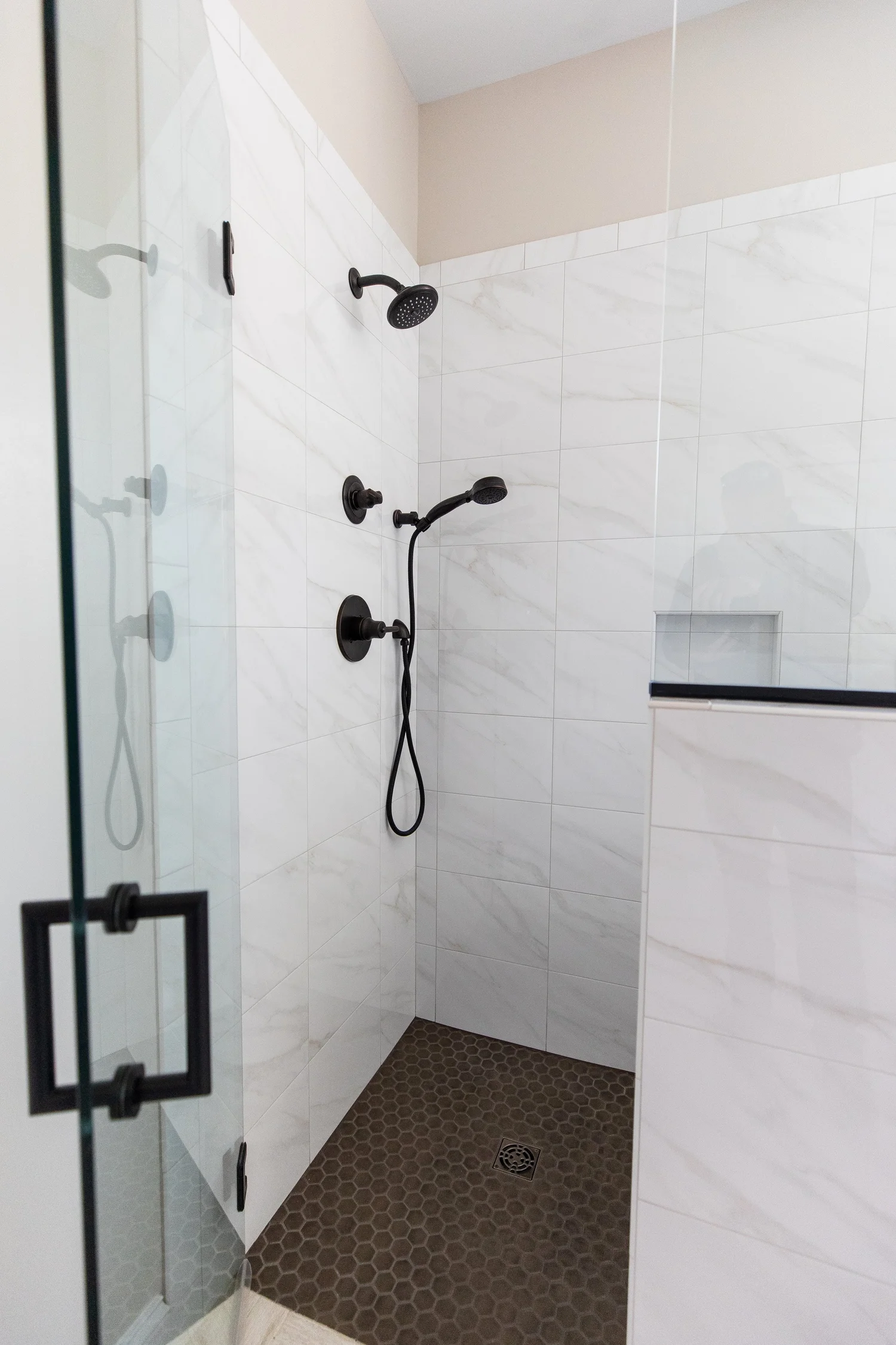 View 6 of the completed bathroom remodel in Colonial Heritage Williamsburg Virginia
