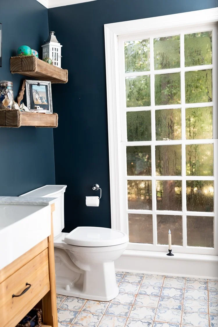 View 7 of the completed bathroom remodel in Queenslake Williamsburg Virginia