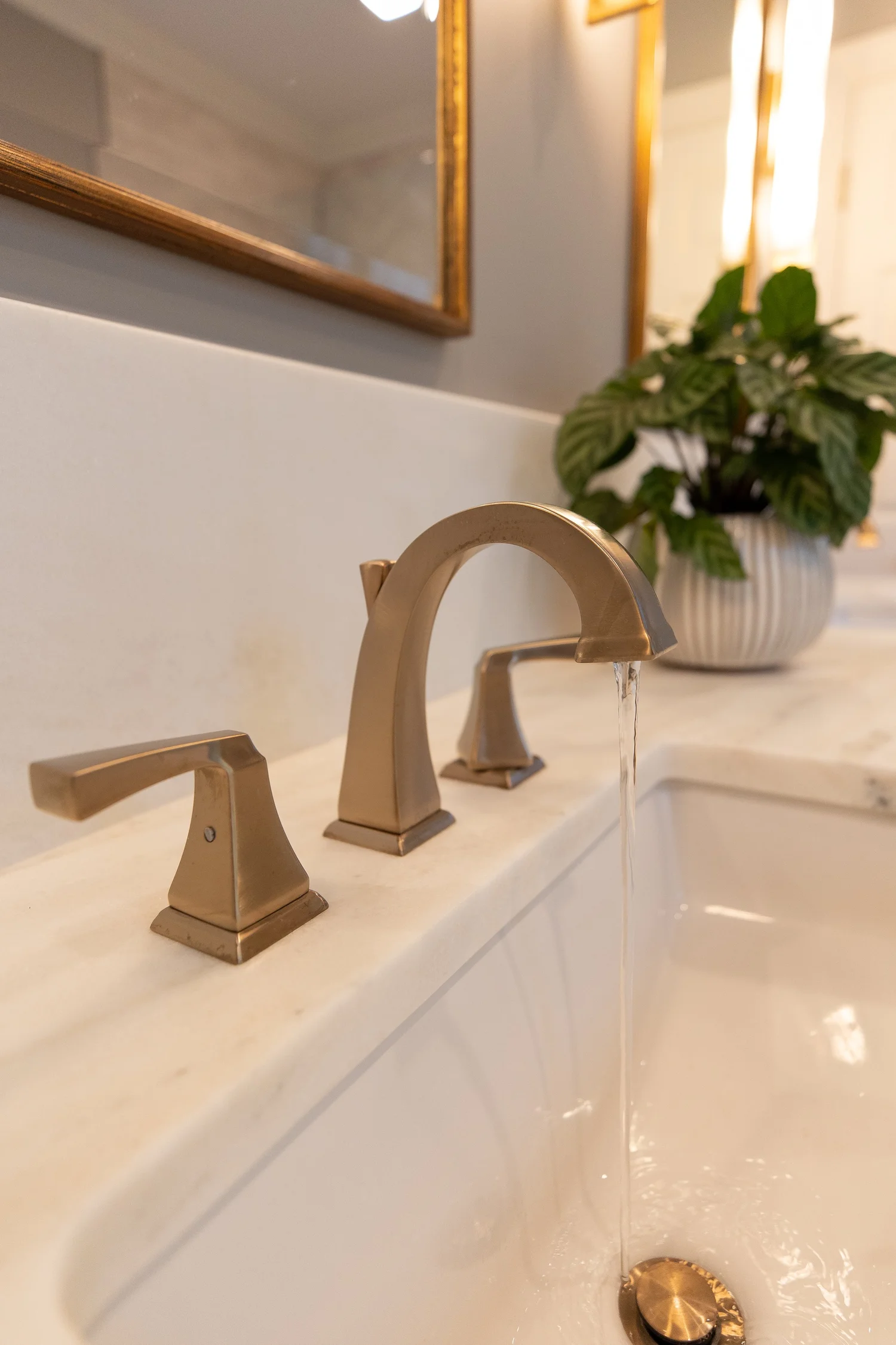 View 13 of the completed bathroom remodel in Ford’s Colony Williamsburg Virginia