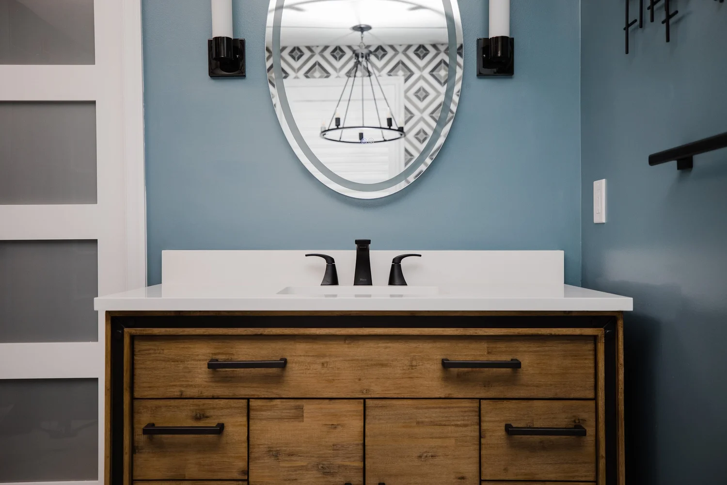 View 10 of the completed bathroom remodel in Kiln Creek Newport News Virginia