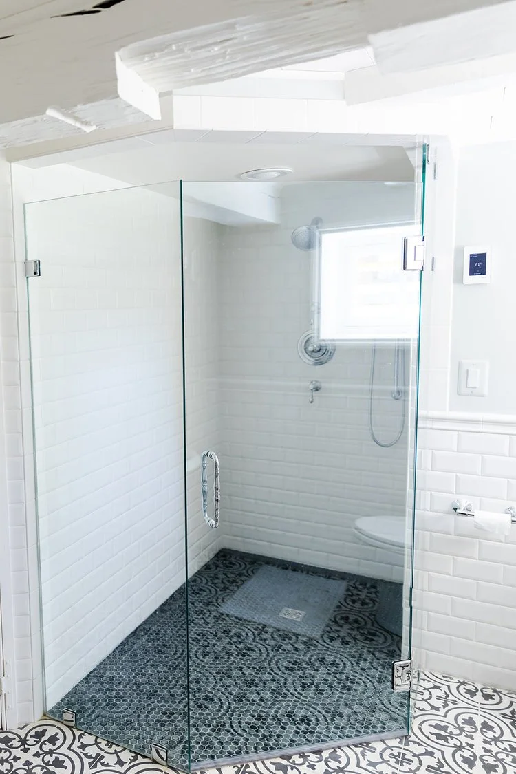 View 2 of the completed bathroom remodel in Pleasant Point Surry Virginia
