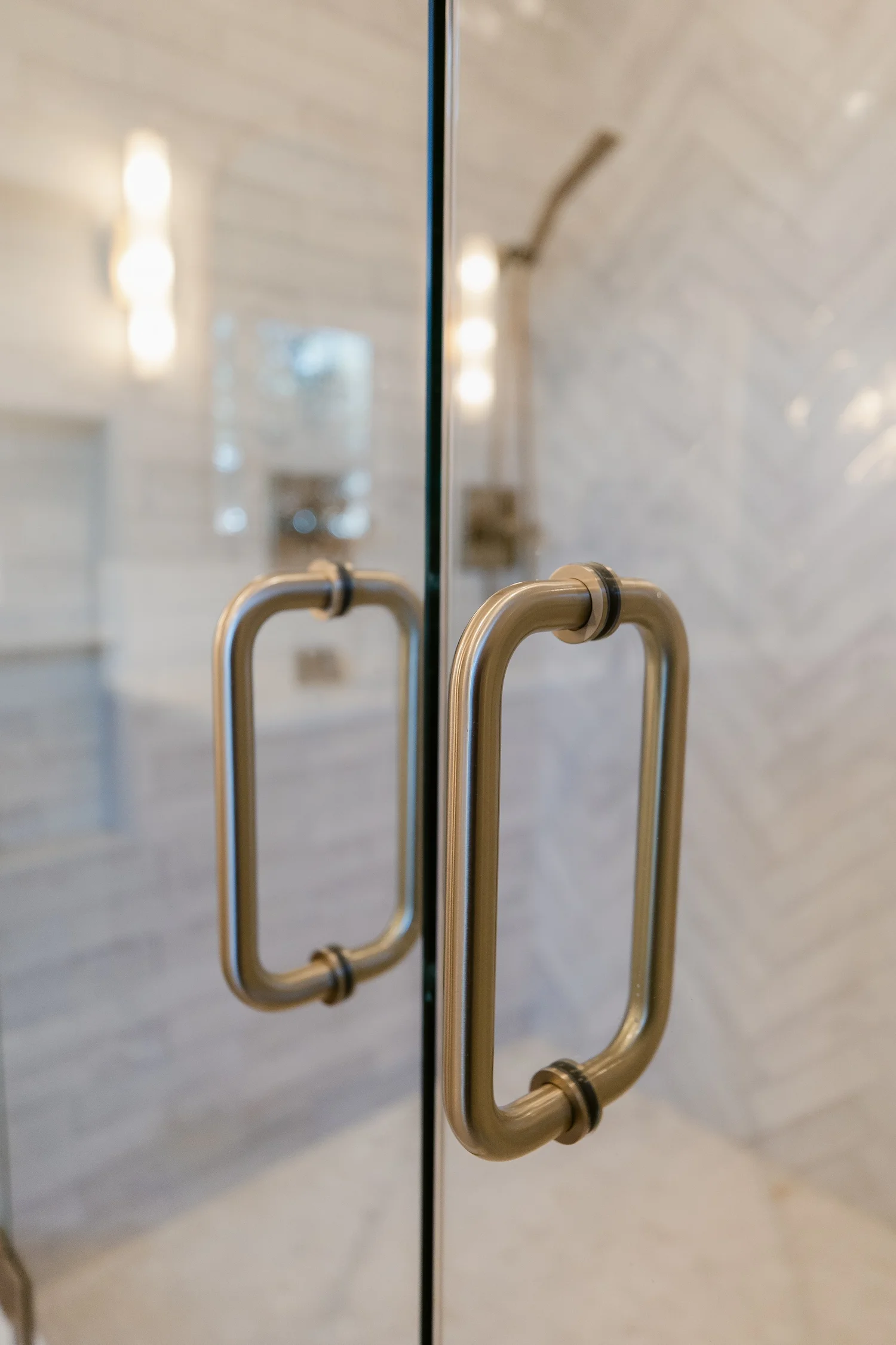 View 6 of the completed bathroom remodel in Ford’s Colony Williamsburg Virginia
