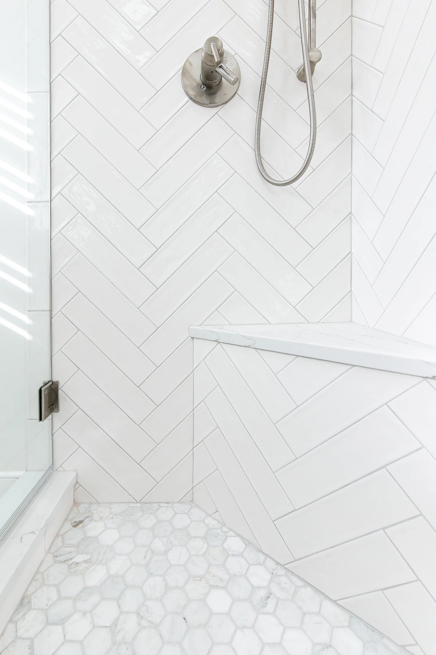 View 5 of the completed bathroom remodel in Windsor Forest Williamsburg Virginia