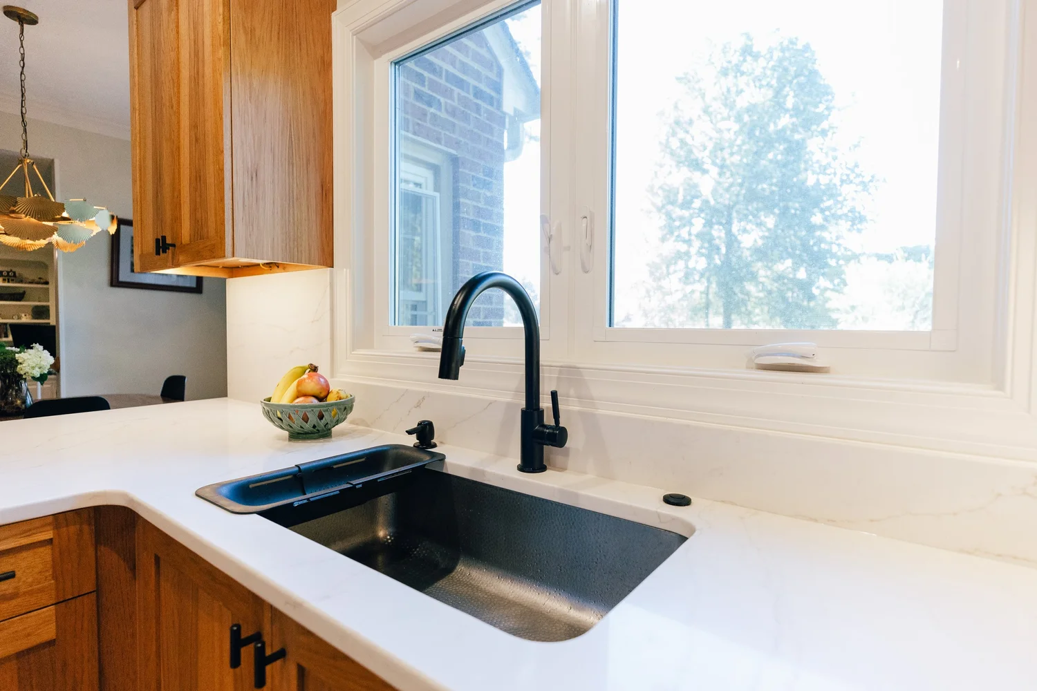 View 10 of the completed kitchen remodel in Kiln Creek Yorktown Virginia