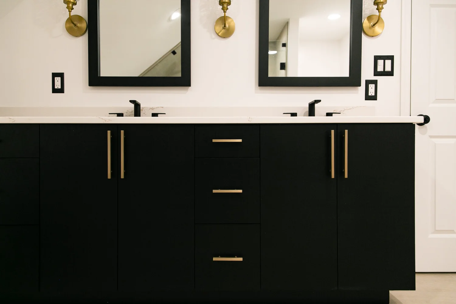 View 5 of the completed bathroom remodel in Kingsmill Williamsburg Virginia