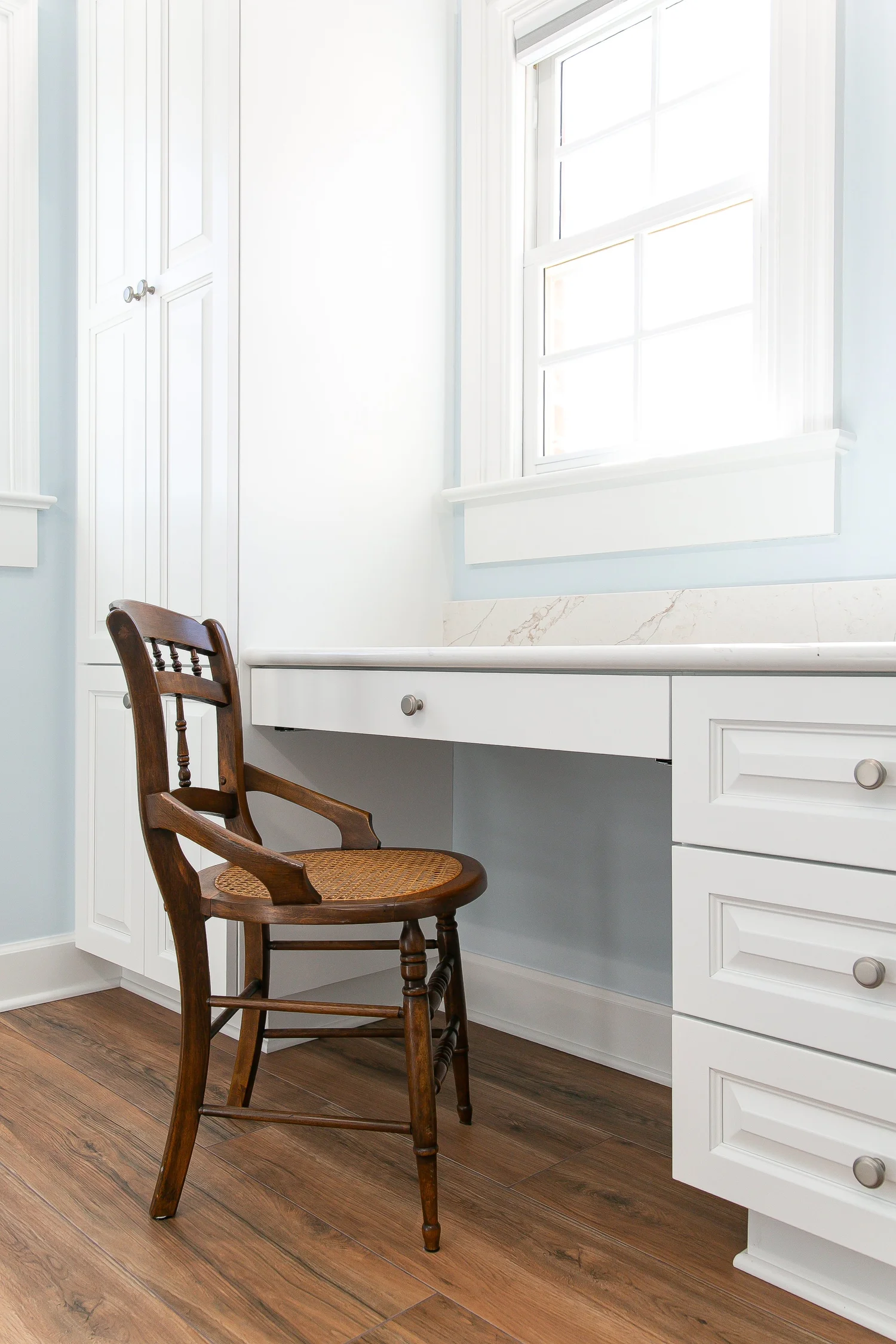 View 5 of the completed bathroom remodel in The Cove Williamsburg Virginia