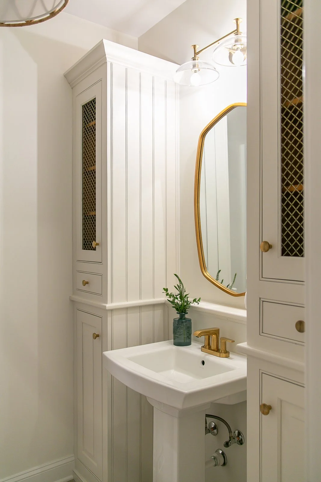 View 2 of the completed bathroom remodel in Ford’s Colony Williamsburg Virginia