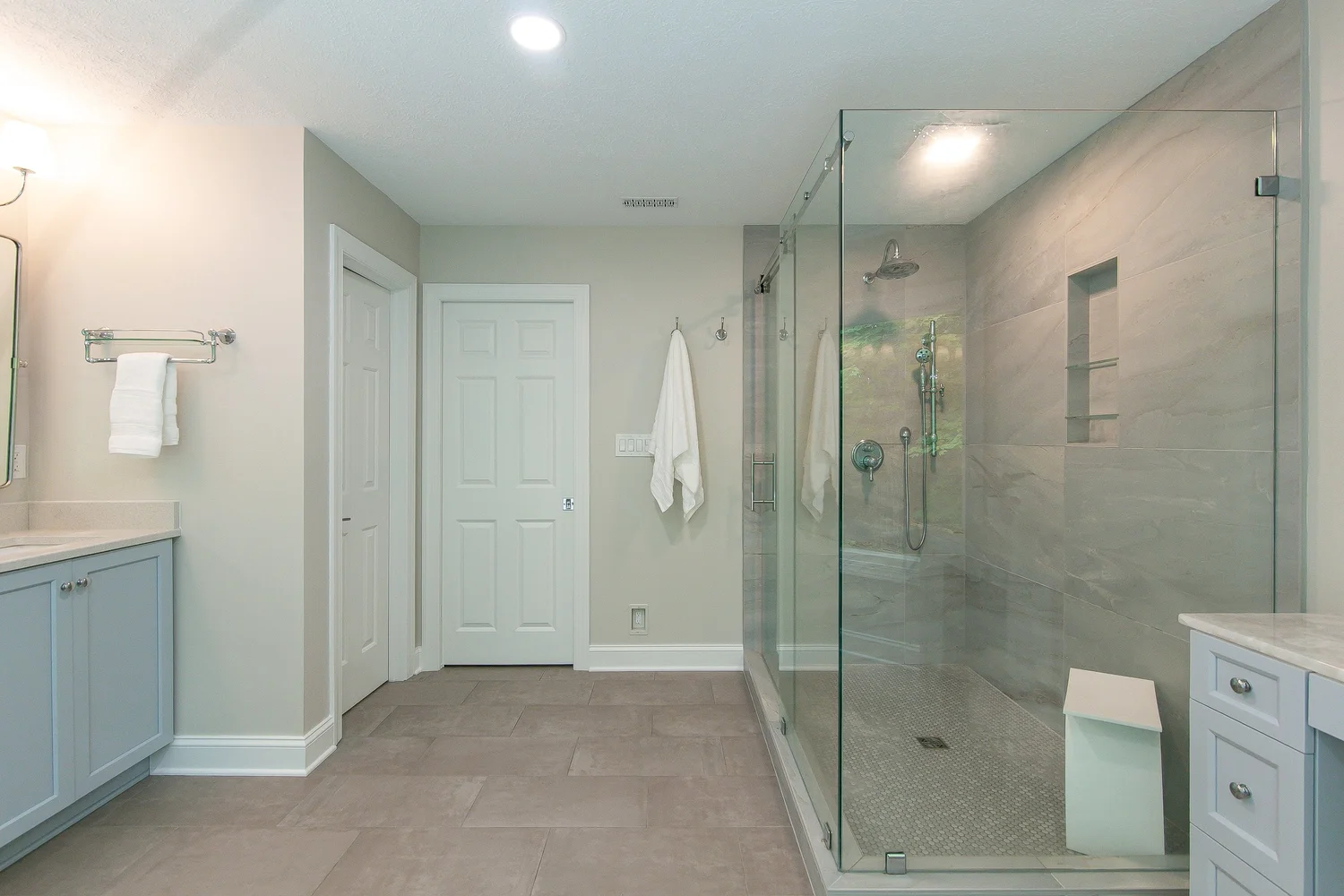 View 15 of the completed bathroom remodel in Toano Virginia