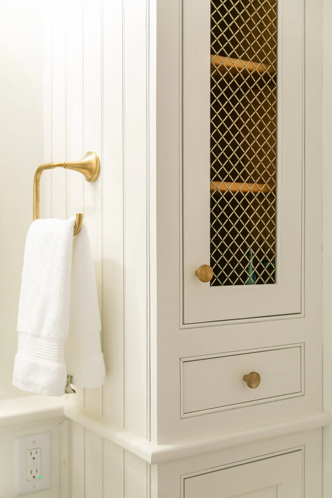 View 5 of the completed bathroom remodel in Ford’s Colony Williamsburg Virginia
