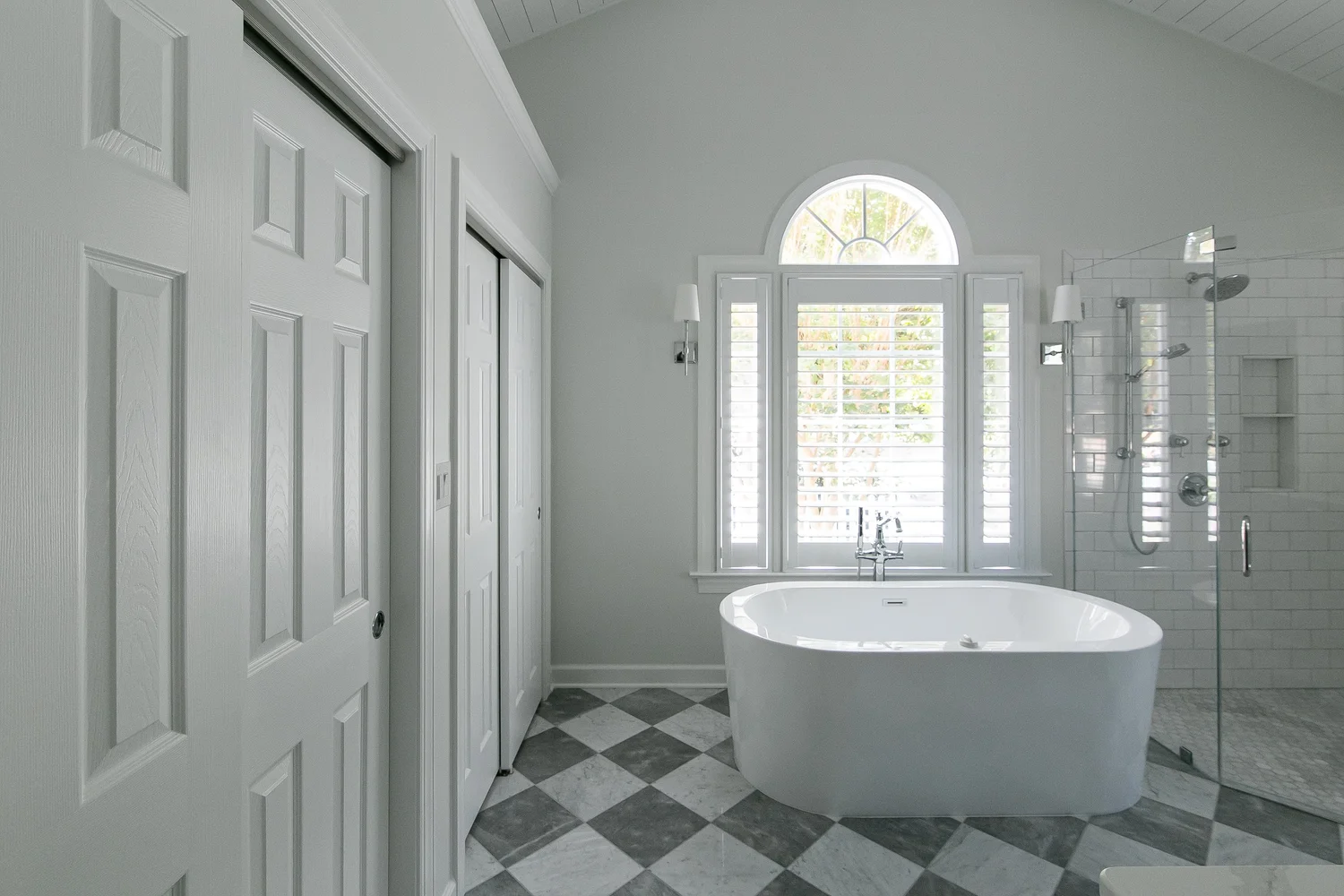 View 9 of the completed bathroom remodel in Ford’s Colony Williamsburg Virginia