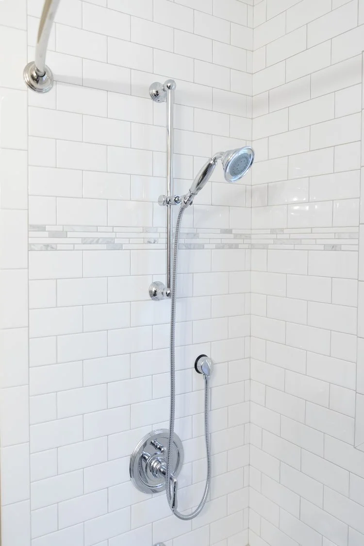 View 15 of the completed bathroom remodel in Queenslake Williamsburg Virginia