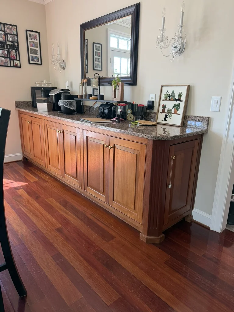 The dining room before the Ford’s Colony renovation