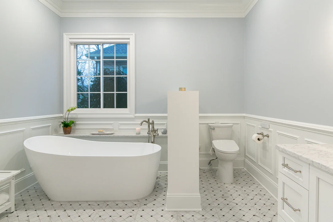 The tub retreat after remodeling by VanFleet Homes in Ford’s Colony