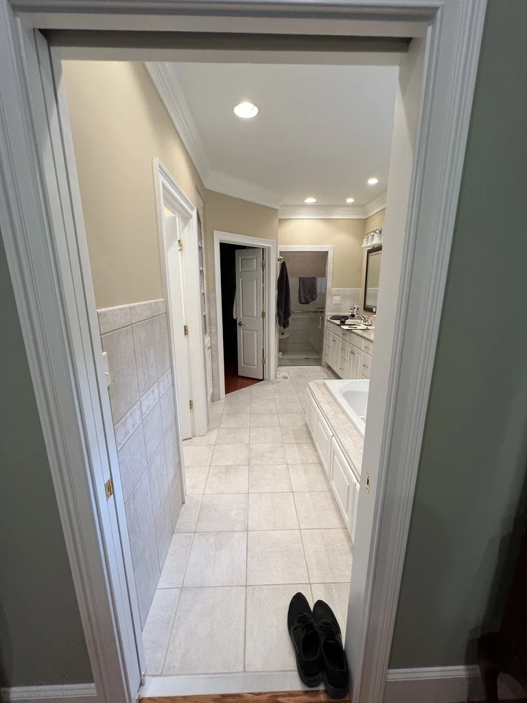 The view from the doorway before the Governor’s Land renovation